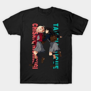 chisato and Takina Inoue - Lycoris Recoil T-Shirt